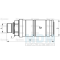 Coupling 3CFPV - female - 1/2 "NPT