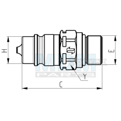 Connector - M22x1.5 - CPV-CNV series