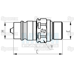 Connector - M22x1.5 - CPV-CNV series