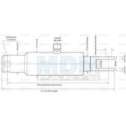 DISPLACEMENT CYLINDER-25MM