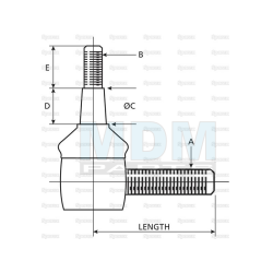 Tie rod end