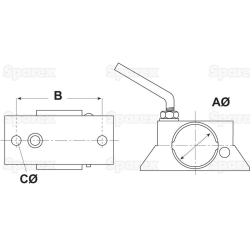 Bracket support wheel