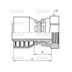 Dichtkopf BSP 1/4x19 NW6