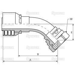 Dichtkopf BSP 45G 1/4x19 NW6