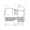 Dichtkopf M30x2 NW16