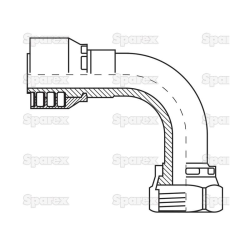 Dichtkopf 90G ORFS 11/16 NW10