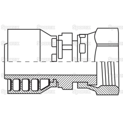 Dichtkopf ORFS 9/16 NW6