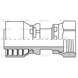 Dichtkopf ORFS lang 11/16 NW10