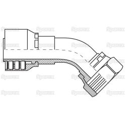 Dichtkopf UNF 45G 11/16x16 DN6