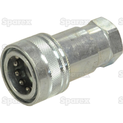 COUPLING-Q/R 1/2" F-F M22