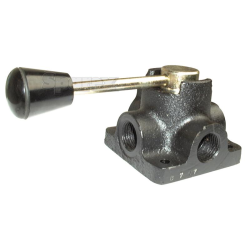 4-way valve (on flange plate)