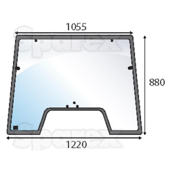 7-hole front screen (47110383)
