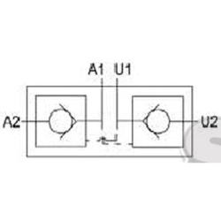 CHECK VALVE DUAL 3/8&quot;BSP