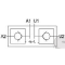 CHECK VALVE DUAL 3/8"BSP