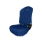 Seat cover for emergency seat Ford blue