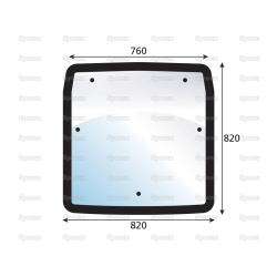 Dachglasscheibe