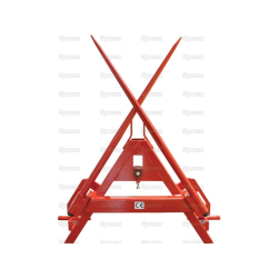 Bale transport fork