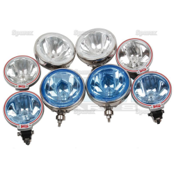 DRIVING LAMP-12V-8" BLUE LED