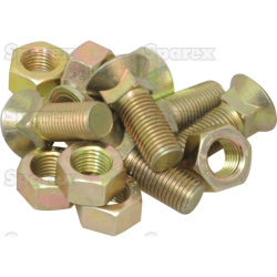 BOLT & NUT-7/16"X1.1/4 (6) A`P