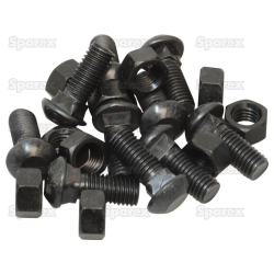 BOLT & NUT-M12X30MM (10) A`PAK