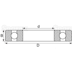 BEARING-DEEP GROOVE-62102RSC3