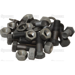 BOLT & NUT-7/16X20MM (12) A`PA