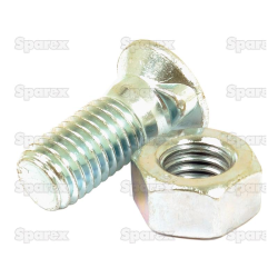 BOLT & NUT-M8X35MM (10) A`PAK