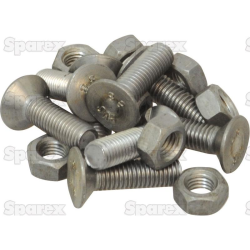 BOLT & NUT-M10X35MM (8) A`PAK