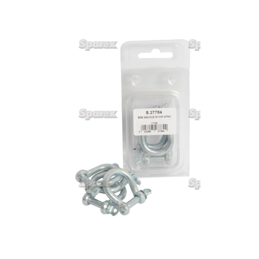 BOW SHACKLE 1/4"X1/4"-APAK