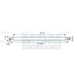 Coupling shaft cat 2