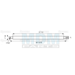 Coupling shaft cat 2