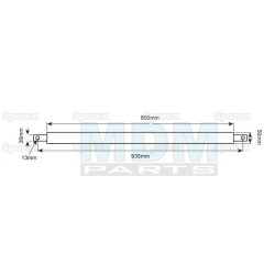 Coupling shaft cat 3