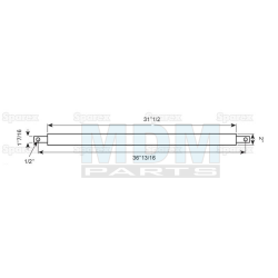 Coupling shaft cat 3