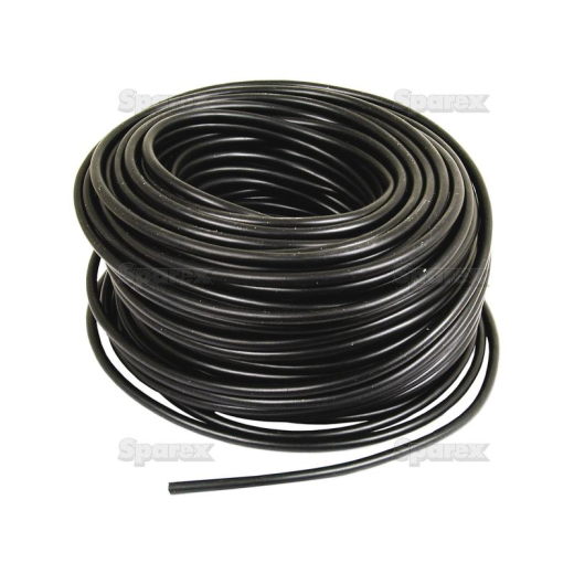 CABLE-1 CORE-6MM BLACK (50M)