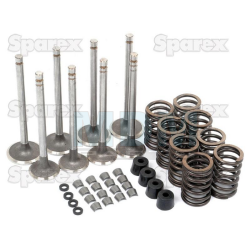 Complete valve set