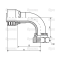 Dichtkopf JIC 90G 1-1/16x12 NW16