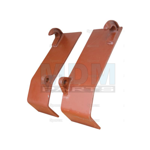 Coupling plate set left / right