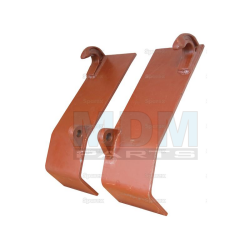 Coupling plate set left / right