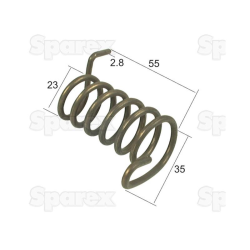 Torsion spring PZ 171