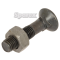 BOLT & NUT-M11X50MM 8.8