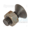 BOLT & NUT-M12X30MM 8.8