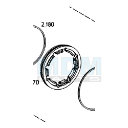 KOLBEN ZF REF. NO. 4474307068 (NICHT MEHR LIEFERBAR)