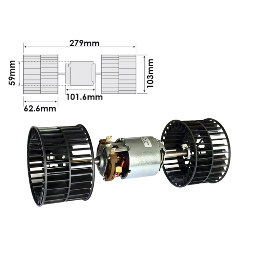 Blower Motor Deutz 07C Agroprima Agrostar