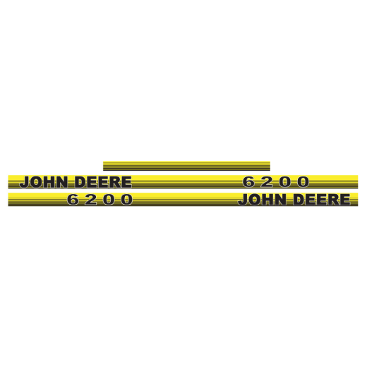 Decal John Deere 6200s