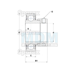 ES208 NTN BEARING