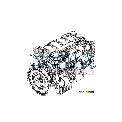 DIESEL ENGINE D934 L A6 150kW (used 34h) REF. NO. 10116689A EX 12887505A