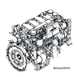 DIESEL ENGINE D934 L A6 150kW (used 34h) REF....