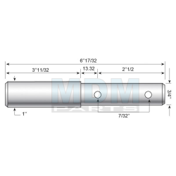 Dual Category Pin - 19/25x166