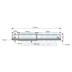 Dual Category Pin - 19/25x175