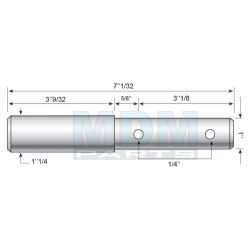 Dual Category Pin - 25/32x178